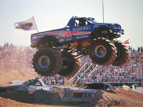 Bigfoot Monster Truck: Wall Decor Art Print Poster (16x20)