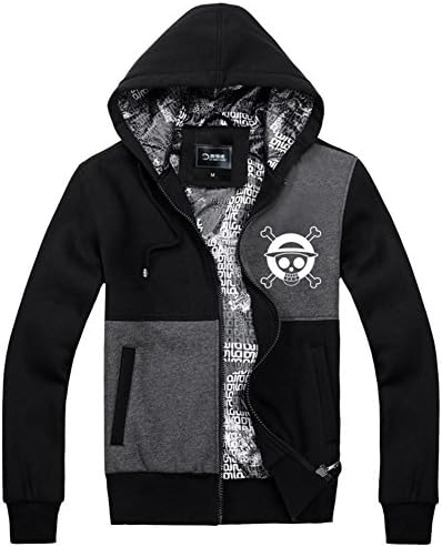 One Piece Anime Zoro Costume Hoodie Coat, Asian Size, Three Colors