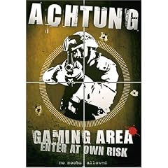 Poster Gaming Area - Counter Strike Logo - Betreten Verboten - Maxiposter - Gr��e ca. 61 x 91,5 cm
