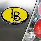 NCAA Long Beach State 49ers Oval Magnet