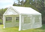 Zelt / Pavillon Palma 3x4 Meter, mit Fenstern