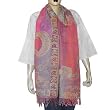 Rectangular Wool Scarf Women Winter Clothes Handmade 27 x 72 inches