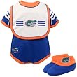 adidas Florida Gators Royal Blue Infant 3 Piece Creeper Set