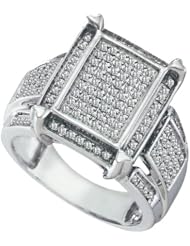 0.45CTW DIAMOND MICRO PAVE RING