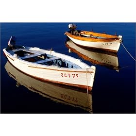 photographie Boats moored at Cavtat, Southern Dalmatia. est disperible en (L x H): 60 x 40 cm de ...