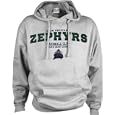 New Orleans Zephyrs Perennial Grey Baseball Club Hooded Sweatshirt