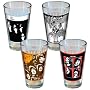 Beatles Pint Glass Set of 4
