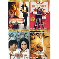 Quattro Bollywood Set 1: Body - Bus Stop - Meine amerikanische Liebe - Mein Herz kommt per E-Mail [4 DVDs]