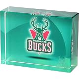 NBA Milwaukee Bucks Shadow Design Team Logo Desk Ornament/Paperweight