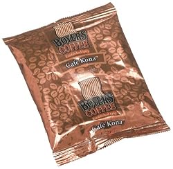 Boyer's Coffee Cafe Kona #3, 2-Ounce Bags (Pack of 80)