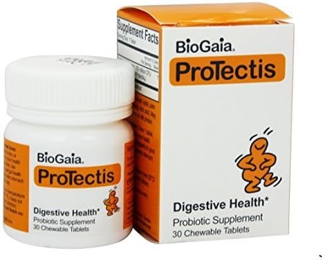 BioGaia Probiotic Chewable Tablets, 30 Count Box by BioGaia