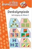 miniLÜK Denkolympiade: mini LÜK, Übungshefte, Denkolympiade: Gehirnjogging für Kinder ab Klasse 1