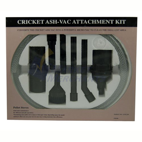 Cricket Ash Vac Attachment Kit for Fireplace