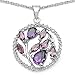 2.10 Carat Genuine Rhodolite Garnet & Amethyst title=