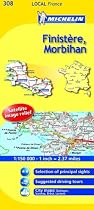 Finistere, Morbihan (Michelin Local Maps)