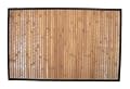 Natural Bamboo Step Mat, Dark Wood