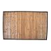Natural Bamboo Step Mat, Dark Wood