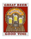 Mancave draft Beer Sign / bar pub retro vintage Wall decor