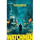 Watchmen Movie (Rorschach, Rain) Poster Print - 24x36