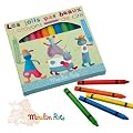 12 Crayons de coloriage Cire, Moulin Roty, Loisir dessin pour Enfant