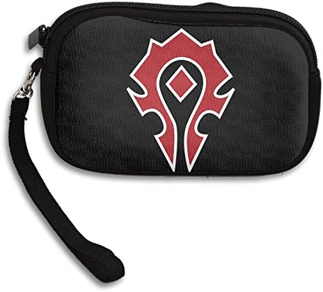 PPAP3 Customized World Of Warcraft Horde Symbol Zipper Wallet Card Case Purse