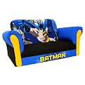 Kids Batman Deluxe Sofa - Blue/Black