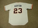 WILLIE HORTON Detroit Tigers 1972 Majestic Cooperstown THROWBACK Away Baseball Jersey, MEDIUM