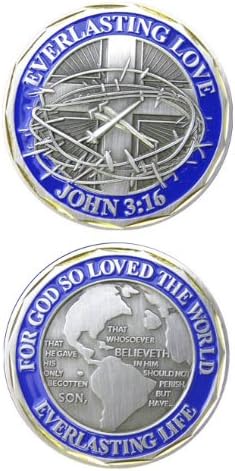 Everlasting Love John 3:16 Challenge Coin