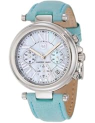Andrew Marc Womens AM30006 Classic Chronograph Mother-Of-Pearl Dial Watch