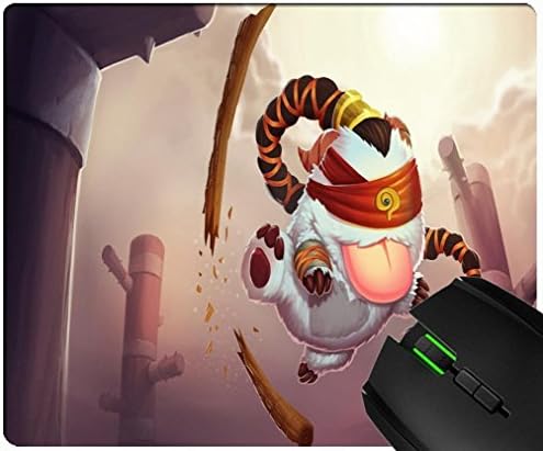 League Of Legends Poro Lee Sin Custom rectangular rubber non-slip and durable fashion mouse pad
