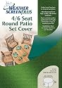 ROUND SET COVER 4/6 SEAT