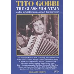 Tito Gobbi - the Glass Mountain + Lucia Highlights [2005] [DVD] [NTSC]