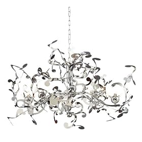 Possini Euro Design 18-Light Curly Ribbon Pendant by Possini Euro Design