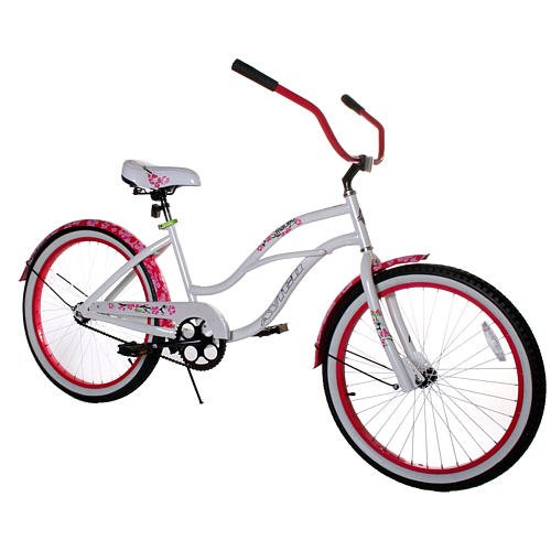 Avigo 24 inch Malibu Cruiser Bike - Girls