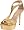Pour La Victoire Women's Ilena Platform Sandal,Gold,6 M US
