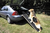 FOLDING WOODEN DOG RAMP/ A HELPING HAND FOR YOUR DOG. Give your pet easy access to your car.