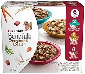 Beneful Wet Dog Food, Prepared Meals, Stew Variety Pack, 10-Ounce Tub, Pack of 6 Beneful Wet Dog Food, Prepared Meals, Stew Variety Pack, 10-Ounce Tub, Pack of 6