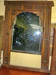 Carved Jharokha Frame-rare Antique Teak Carved Door Frame Arch