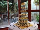 7 Tier 5mm Thick Maypole Acrylic Wedding Party Favour Cupcake Cake Stand by Classikool®