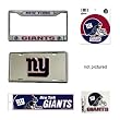 New York Giants NFL Car Combo Pack New York Giants NFL Car Combo Pack