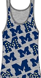 Michigan - Rhinestone Tanktop