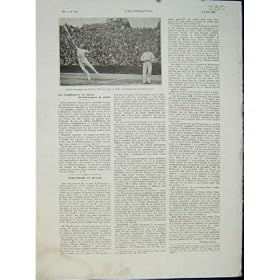 Fran�ais 1932 de Brugnon Cochet Roland Garros de Sport de Tennis