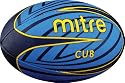 Mitre Cub 4p Rugby Ball - Blue/Yellow  Size 3