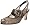 Anyi Lu Women's Tessa Peep-Toe Pump,Bronze Lace/Taupe Patent,35 EU/5 B US