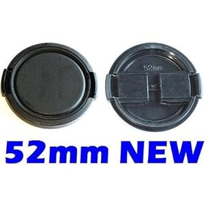 52mm Black Plastic Lens Cap for Canon EF 50mm f 1.8 II EF, 35mm f 2 by