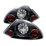00-02 Mitsubishi Eclipse Led Taillights - JDM Black 