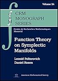 Function theory on symplectic manifolds