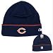 Chicago Bears Onfield Cuffed Knit Hat