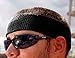 Ergodyne Chill-Its 6550 Sweatband, Sweat Wicking Headband, Black, 1 Count (Pack of 1)