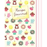 blank recipe book recipe journal  gifts for foodies  cooks  chefs  cooking   softback  large notebook